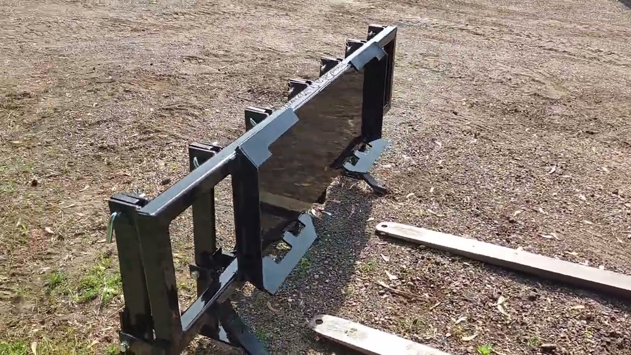 Minnesota Implement Scarifier rake for skid steer