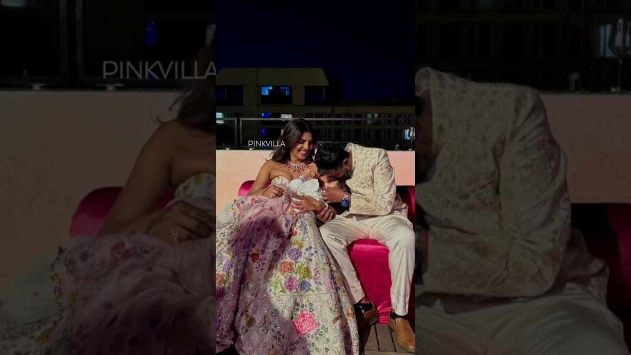Priyanka Chopra's DAUGHTER Malti Marie Puts MEHENDI For Siddharth's Wedding | #shorts #bollywood