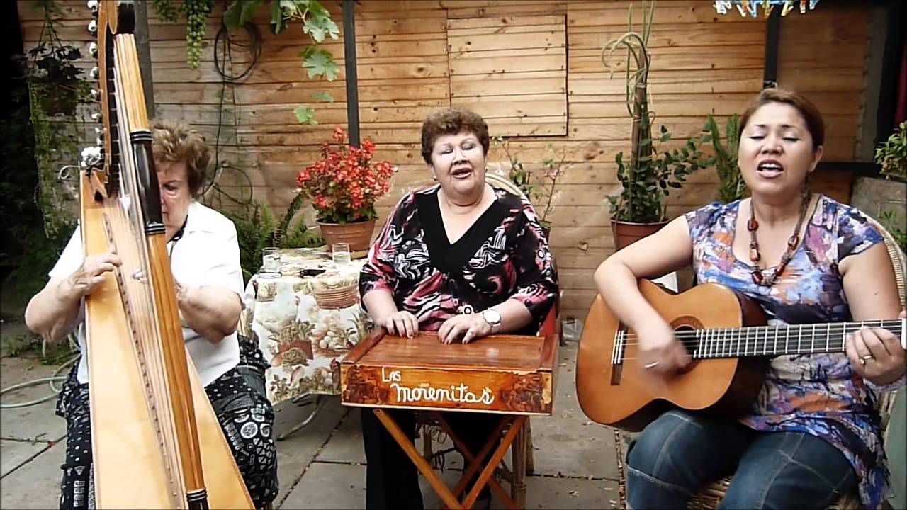Las Morenitas - La Despedida (Tonada con arpa)