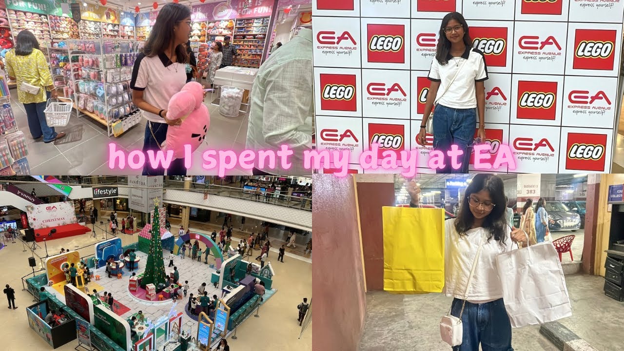 How I spent my day at EA! Express Avenue Mall /chennai/ sadhu’s vlogs