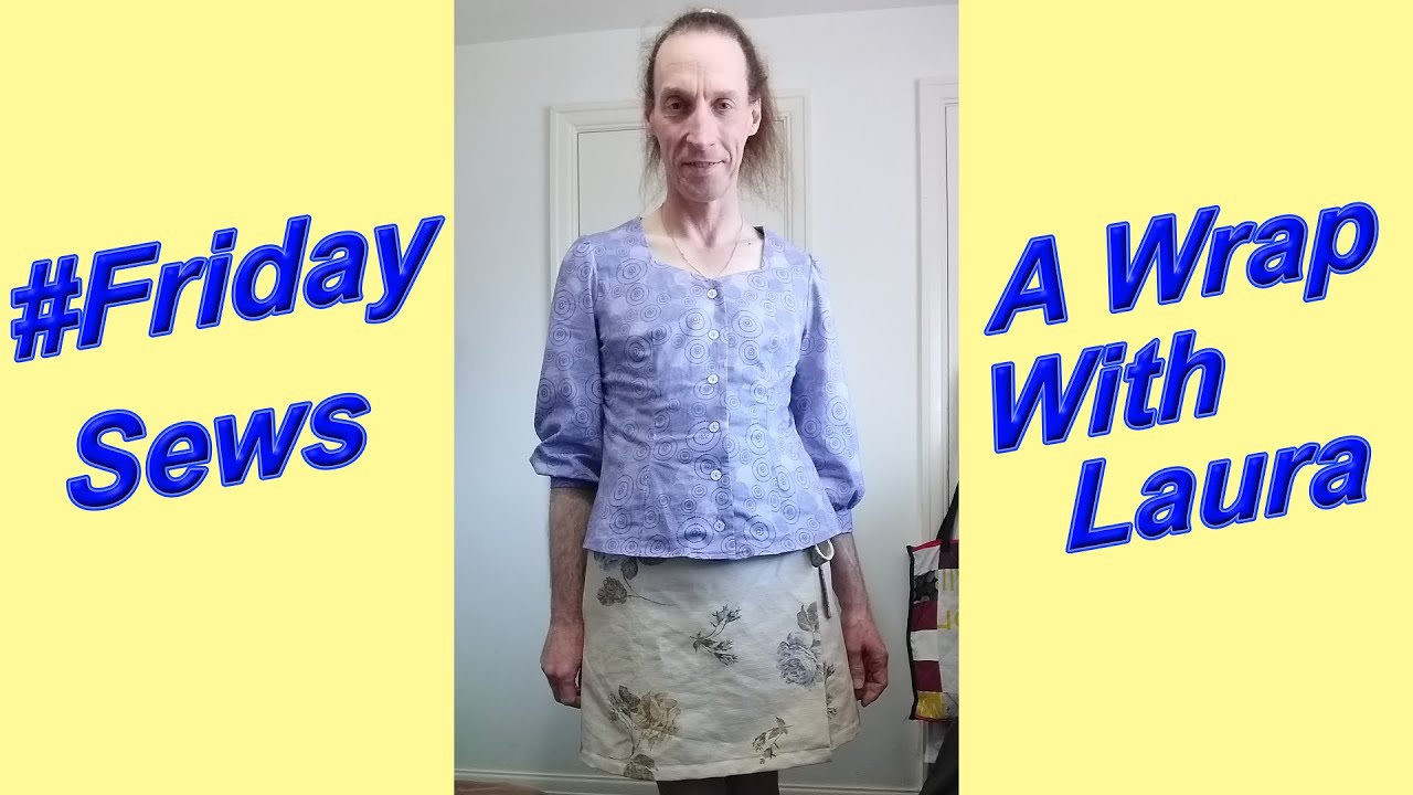 #fridaysews  Simplicity S8133 Wrap Skirt and part of a top!