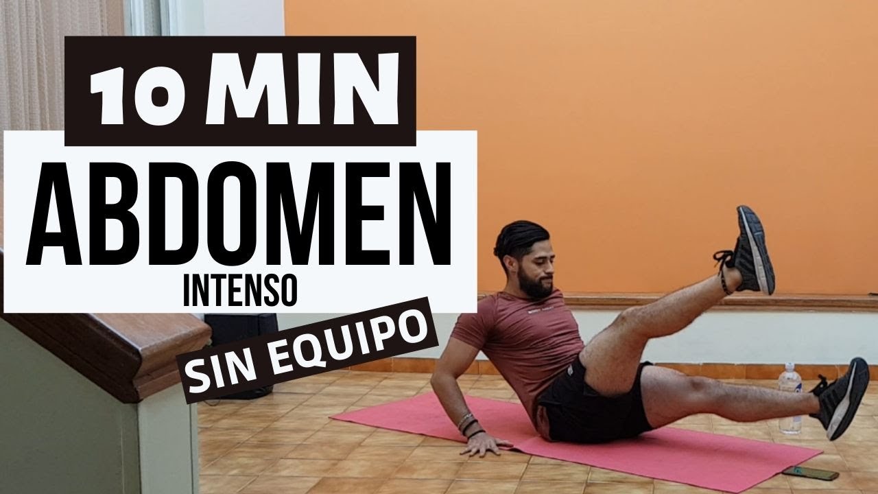 Rutina de 🔥 ABDOMINALES EN CASA 🔥 // 10 MINUTOS intensos para un abdomen plano | Sergio Orduz