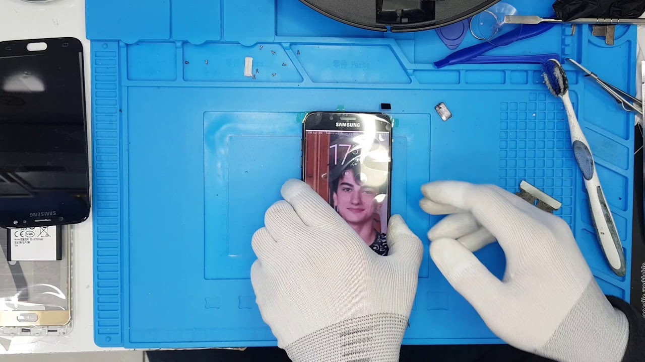Samsung J7 pro ekran tamiri yan sanayi ekran takmak