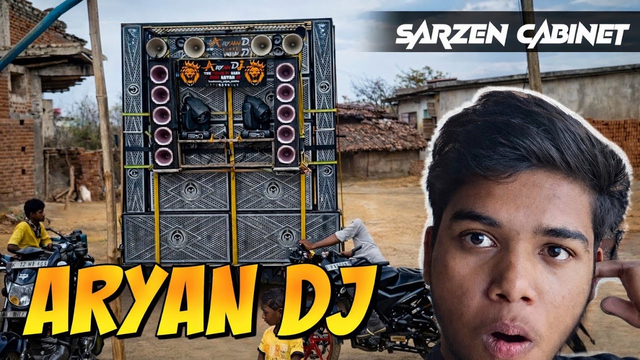 ARYAN DJ BORI RANKA GARHWA JHARKHAND TESTING BARATI SETUP SARZEN CABINET 