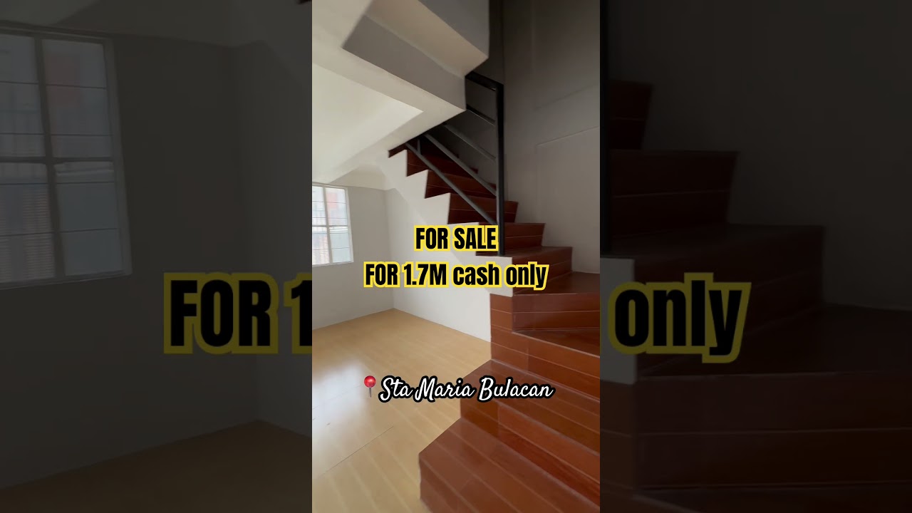 FOR SALE 1.7M LANG! 2 Bedroom Townhouse for sale in Redwood Residences Sta Maria Bulacan