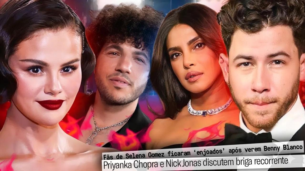 Benny Blanco age agitado com Selena Gomez e Nick Jonas & Priyanka à beira do divórcio
