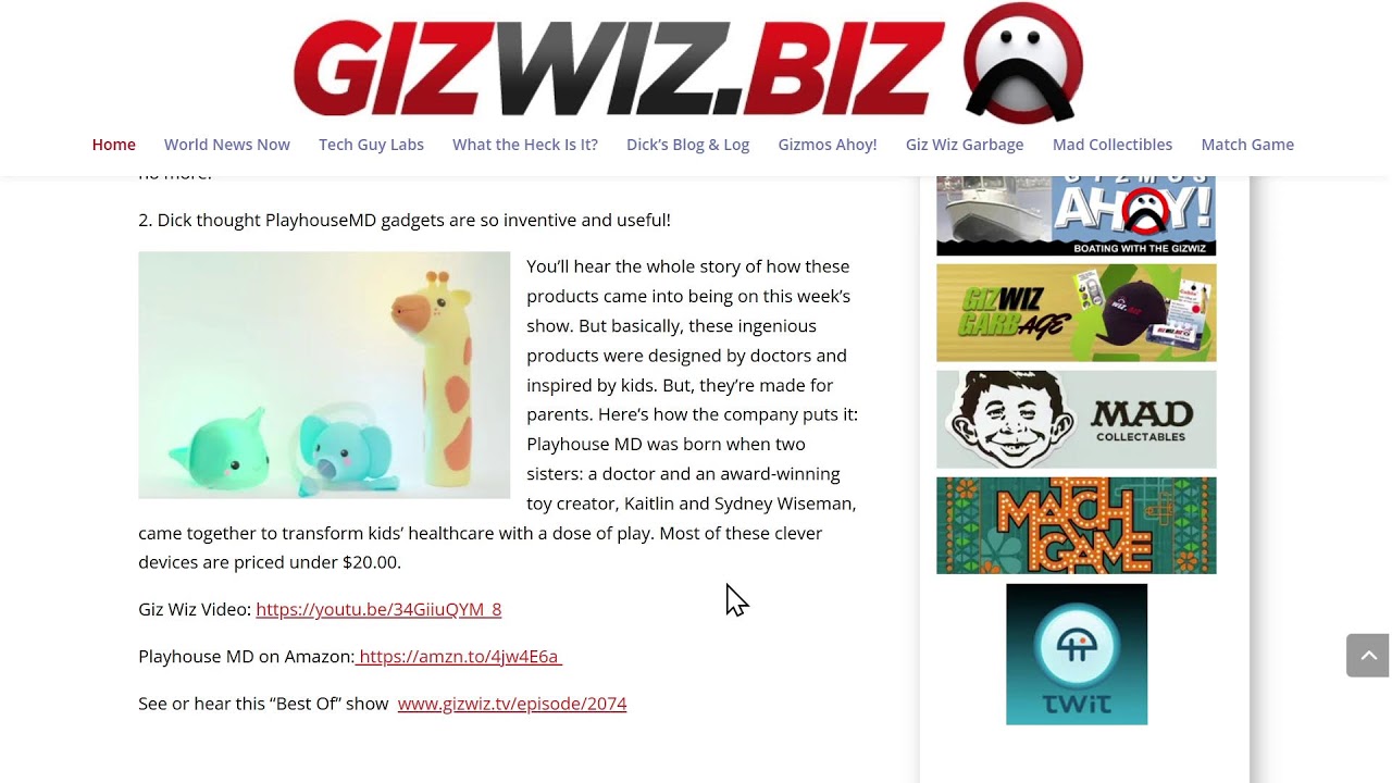 The Giz Wiz Live!