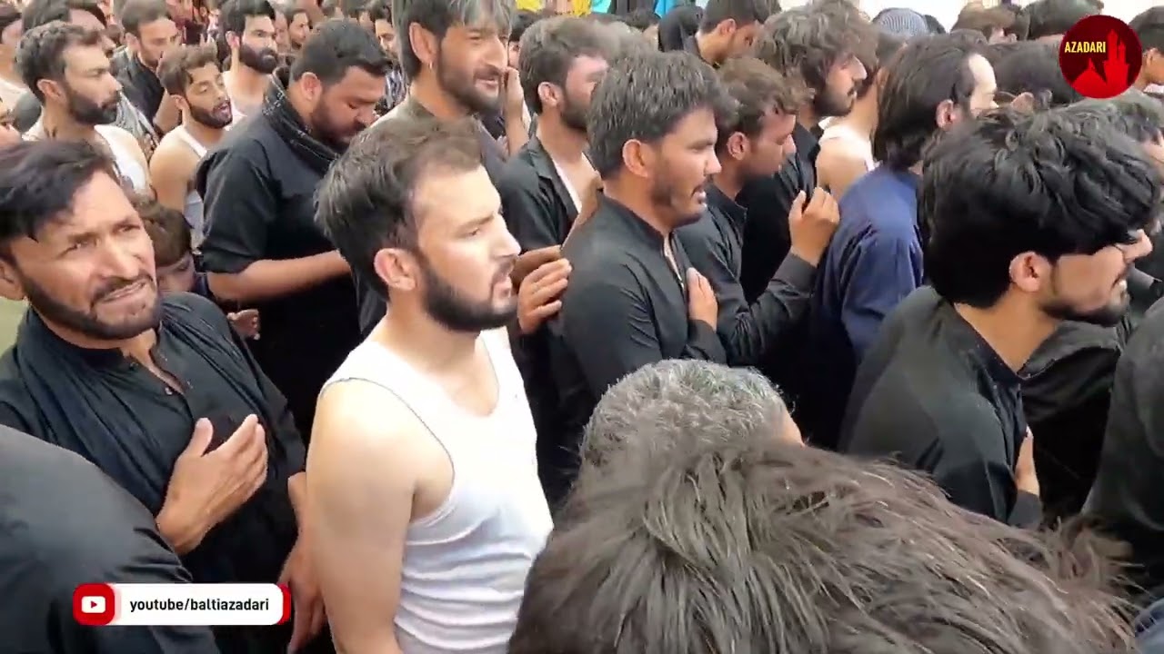 Dasta Haideria Khargrong 2025 Ashura | Apnay Zakhmoon ko Bhool kar Sajjad a.s | Balti Azadari