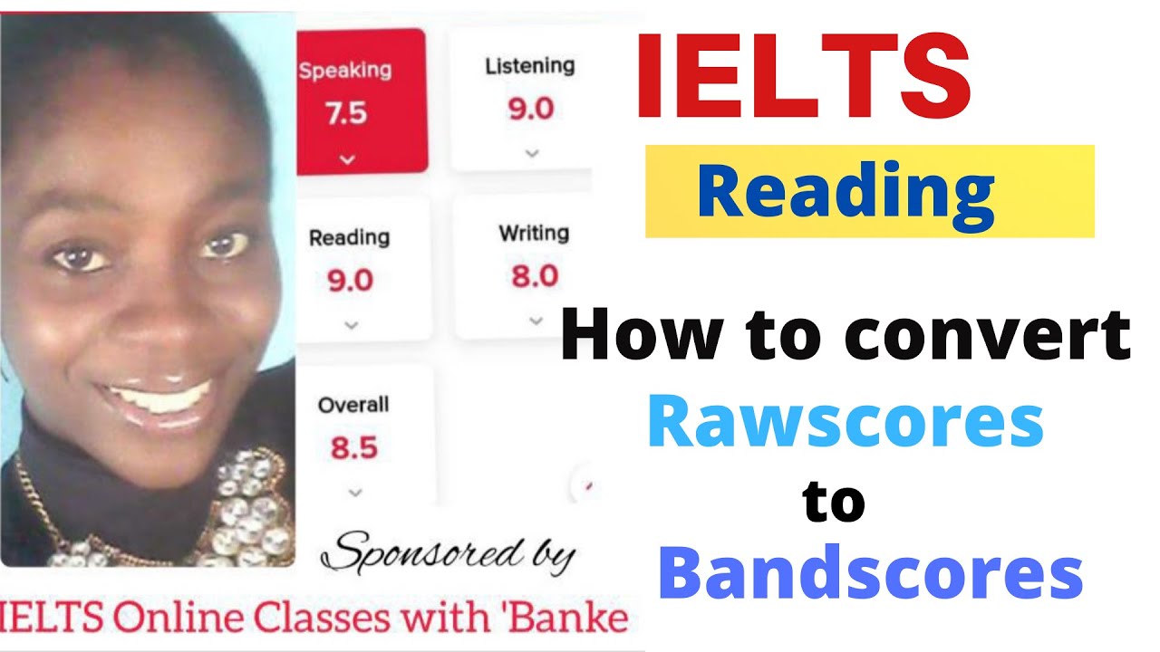 Reading Module: How to convert your raw score to bandscores