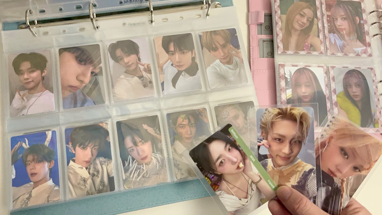 storing photocards- Txt + Enhypen + TripleS + more