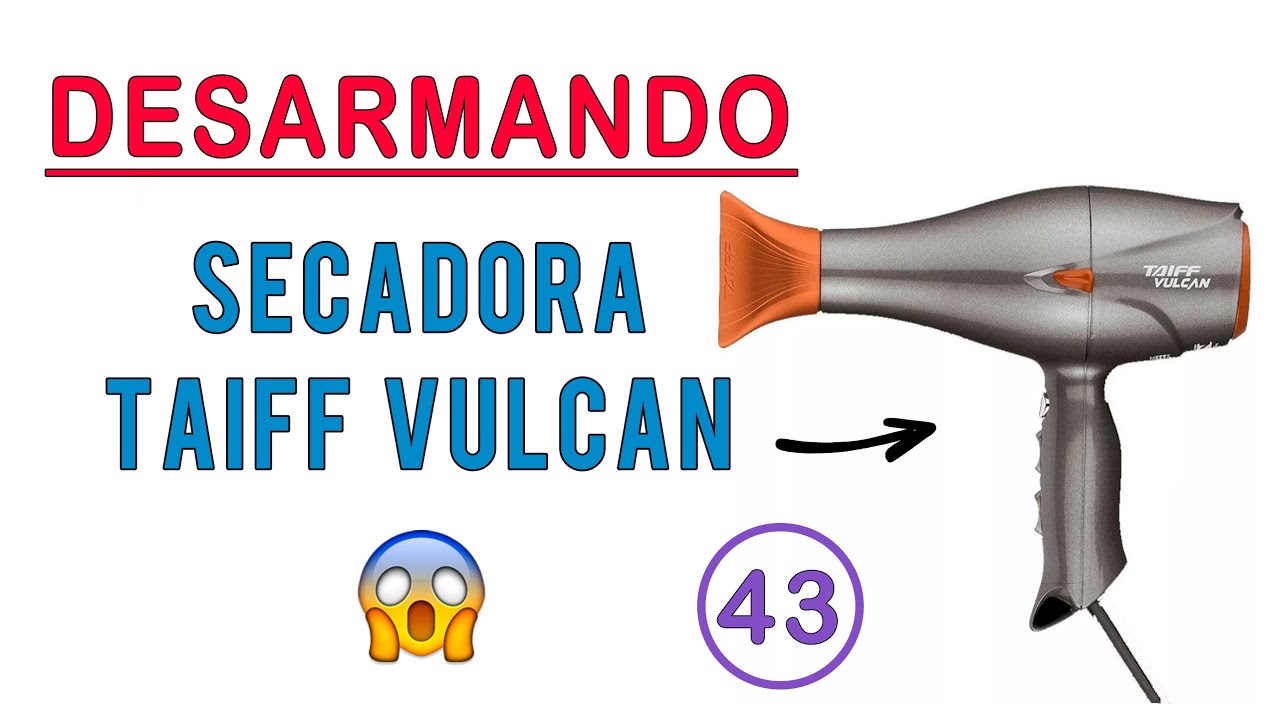 SECADORA TAIFF VULCAN - DESARME y MANTENIMIENTO