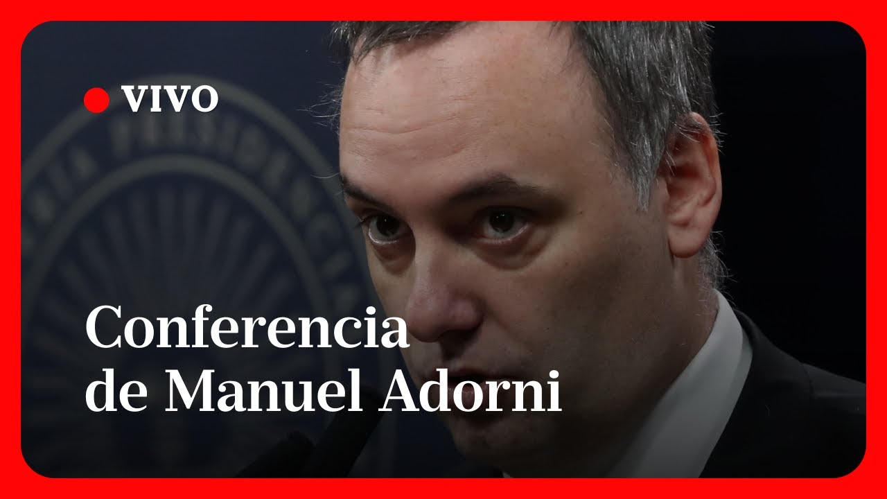 EN VIVO| Habla el vocero presidencial Manuel Adorni (20/03/2025)