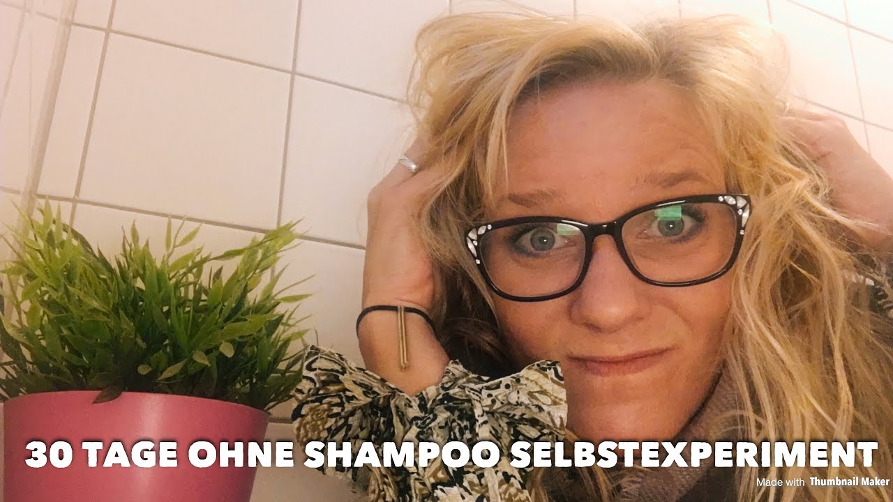 30 Tage ohne Shampoo | Natron Apfelessig Roggenmehl No Poo Haare waschen 1/2 Selbstexperiment