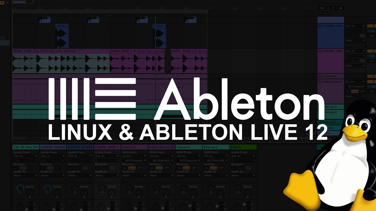 ABLETON 12 ON LINUX! NO AUDIO LATENCY & VSTS