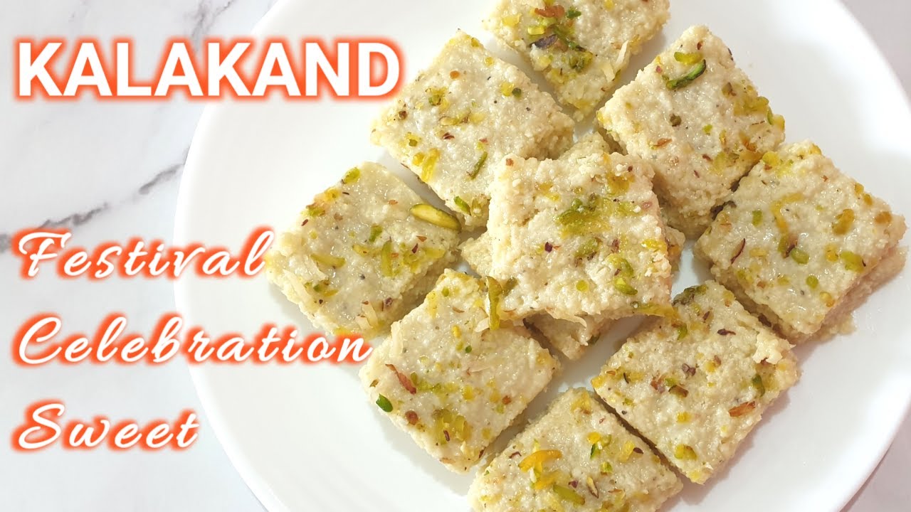 Kalakand Recipe | Indian Sweet Recipe