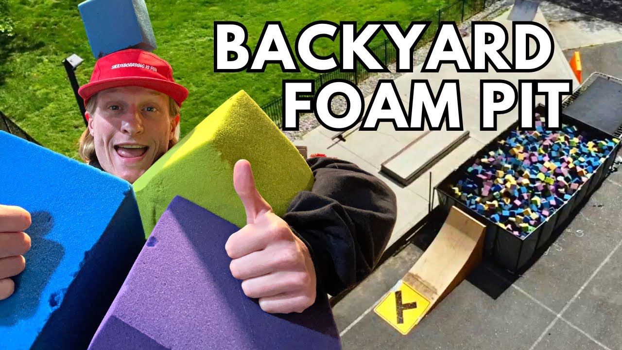 Building My Backyard Foam Pit