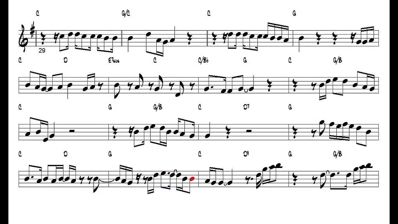 Thinking Out Loud Ed Sheeran Tenor Sax