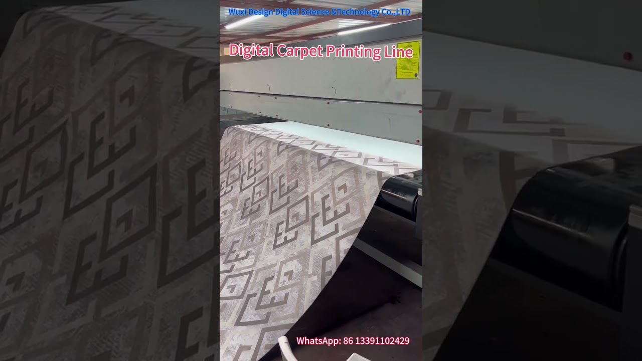 Design Digital Carpet Printing Line