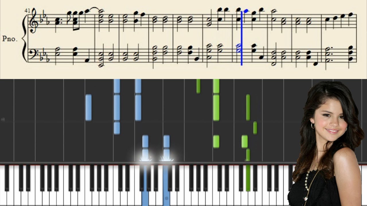Selena Gomez - Same Old Love - Piano Tutorial + Sheets