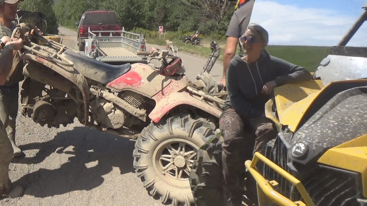 THEY DO BREAK....TALL PINES ATV PARK PT 4