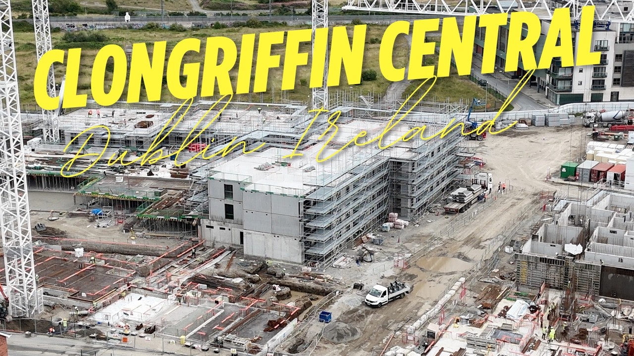 🏗️ 3-Month Progress at Clongriffin Central – LDA Housing Project | Dublin, Ireland 🇮🇪
