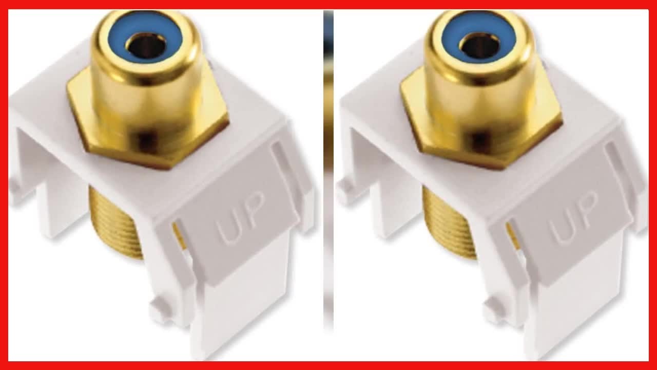 Reliable RCA and F Type Keystone Wall Plate Quality Meets Affordability