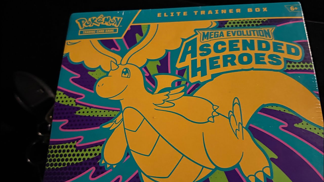 Ascended Heroes Elite Trainer Box Opening 