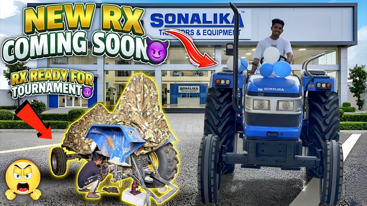 😈🚀Finally rx Ready for tournament || New tractor coming soon 🔜 