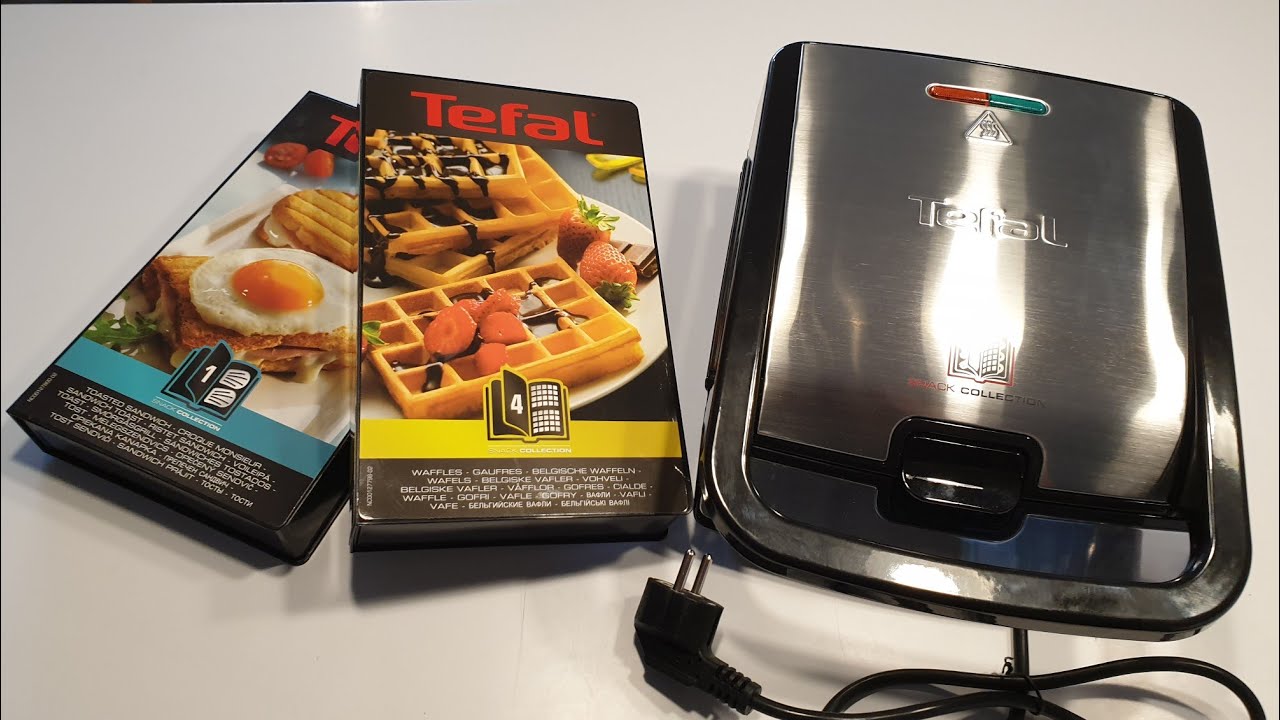 GAUFFRIER TEFAL SNACK COLLECTION + RECETTE