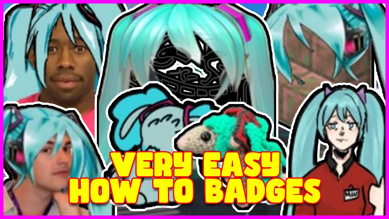 How to Get All 20 New Badges in ROBLOX FIND THE MIKU