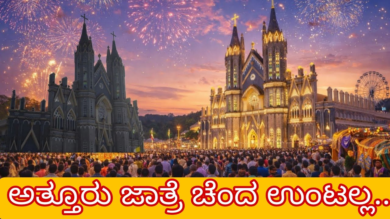 ಲಕ್ಷಾಂತರ ಜನ, ಭರ್ಜರಿ ಸಂಭ್ರಮ! ಅತ್ತೂರು ಜಾತ್ರೆ ಶುರು❤️ಇನ್ನೂ3 ದಿನಗಳ ಮಹಾ ಸಂಭ್ರಮ 🎉ಈ ಸಂಭ್ರಮಕ್ಕೆ ಸಾಕ್ಷಿಯಾಗಿರಿ