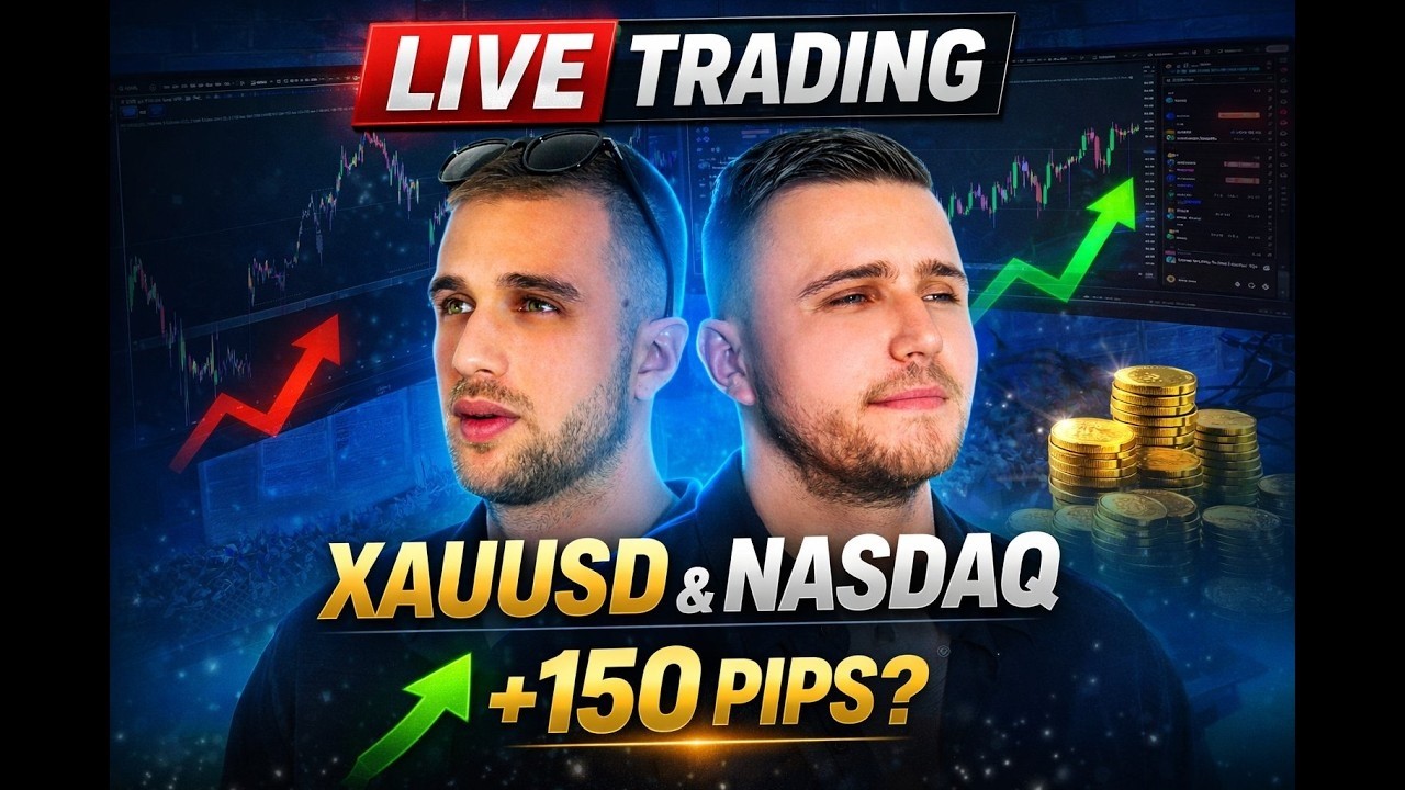 SESSION US EN DIRECT 🔴 Prises de position live sur XAUUSD — je trade en temps réel