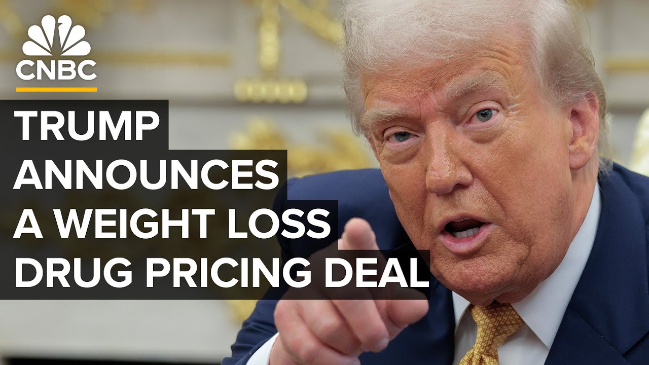 President Trump expected announcement on weight loss drug pricing deal &mdash; 11/5/2025