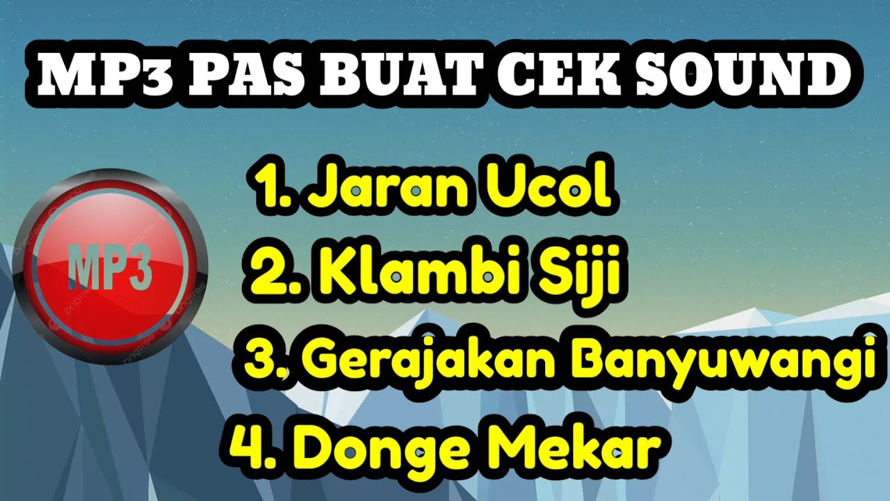 Mp3 Kendang Kempul Jaran Ucul Klambi Siji Gerajakan Banyuwangi Donge Mekar.