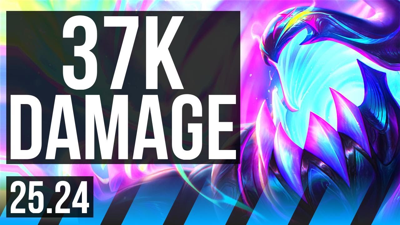ZAC vs MEL (MID) | 37K damage, 5k gold comeback | NA Master | 25.24