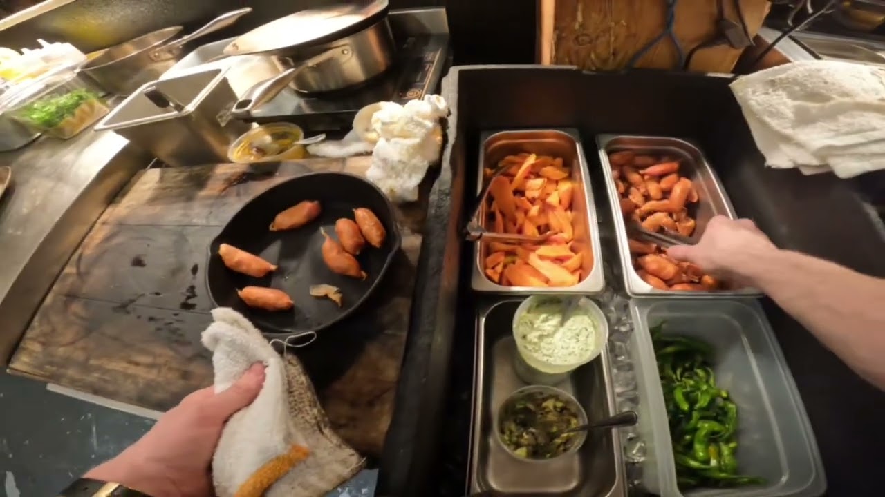 POV Live Fire Line Cooking 4