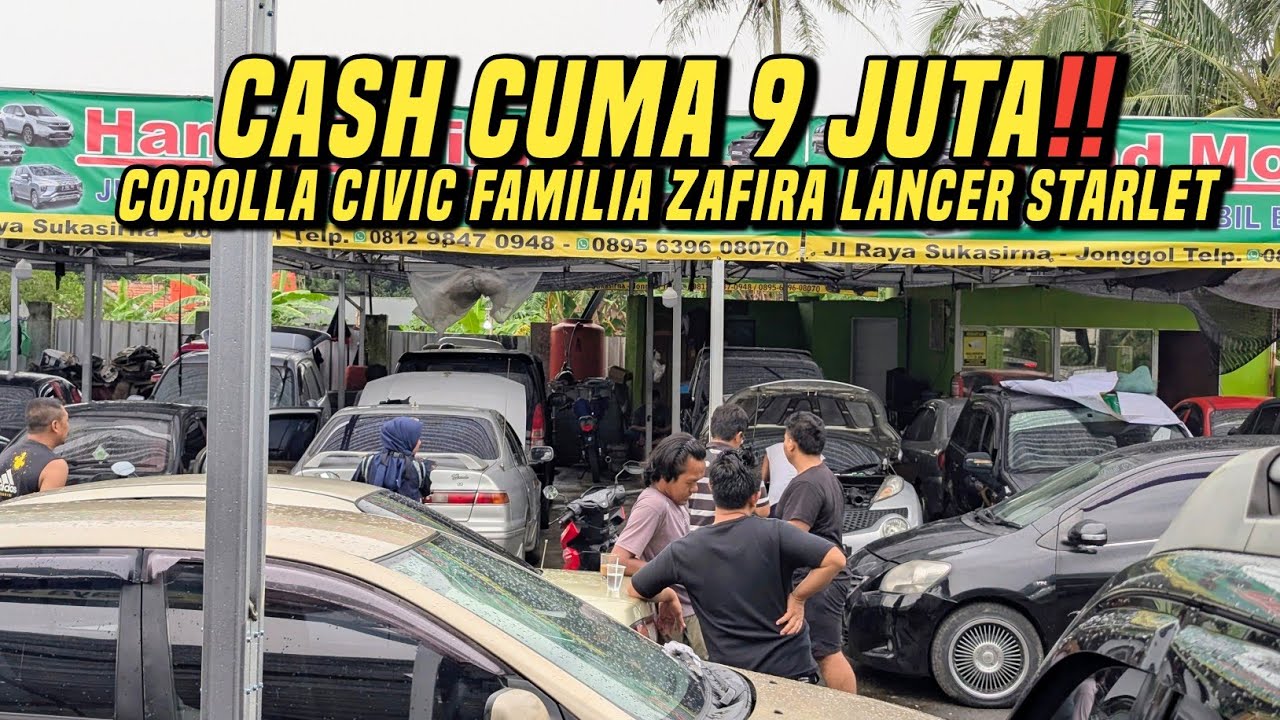 Hand Mobilindo diserbu pembeli❗Jual mobil bekas harga super murah ni cuma 9 juta stok mobil melimpah
