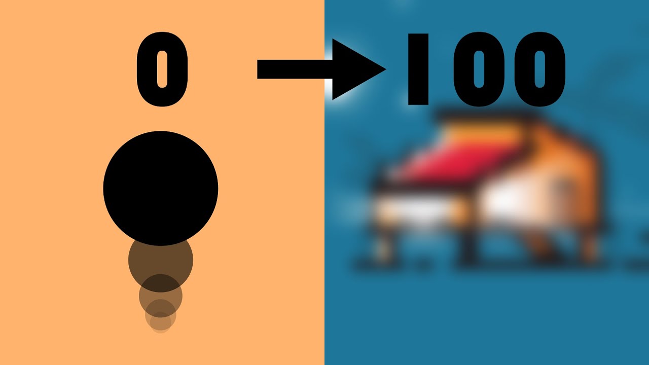 0 to 100 Animations Progress in Synfig Studio