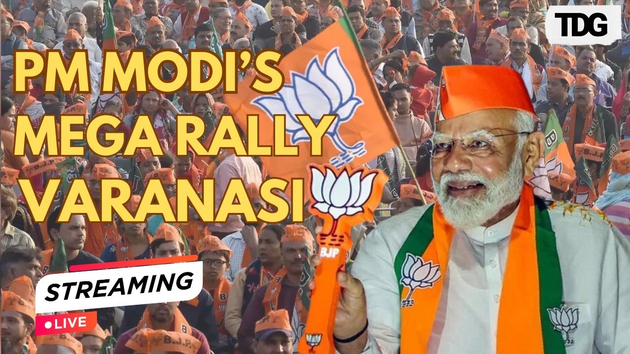 LIVE: PM Narendra Modi's Vibrant Roadshow In Varanasi, Uttar Pradesh | Lok Sabha Election 2024