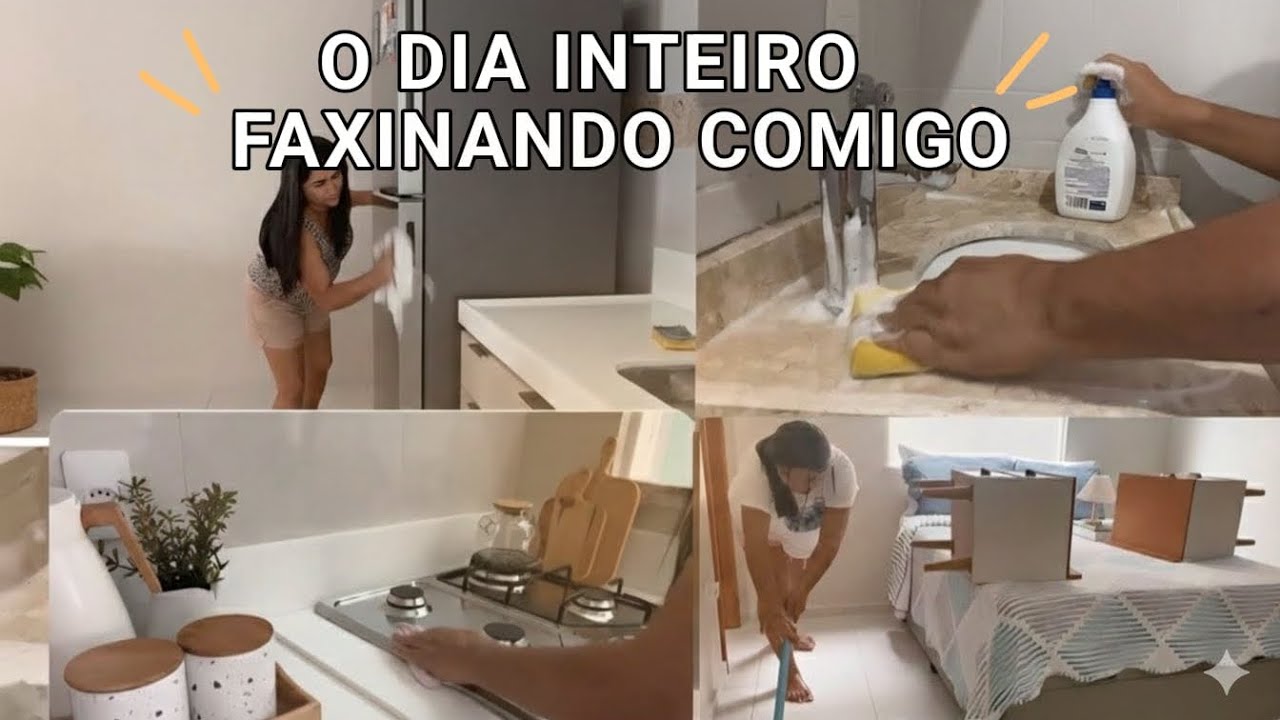FAXINA COMPLETA NA CASA TODA | CASA LIMPA