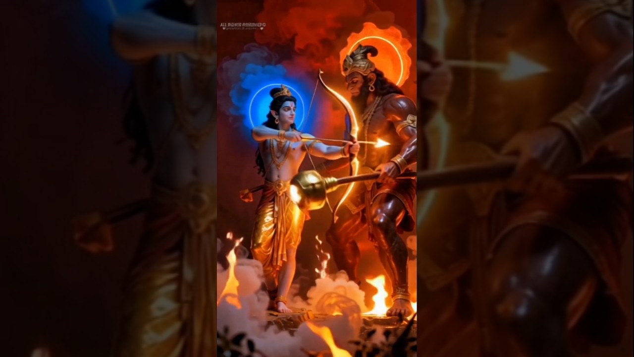 "The Epic Battle of Rama vs Ravana: A Clash of Titans'