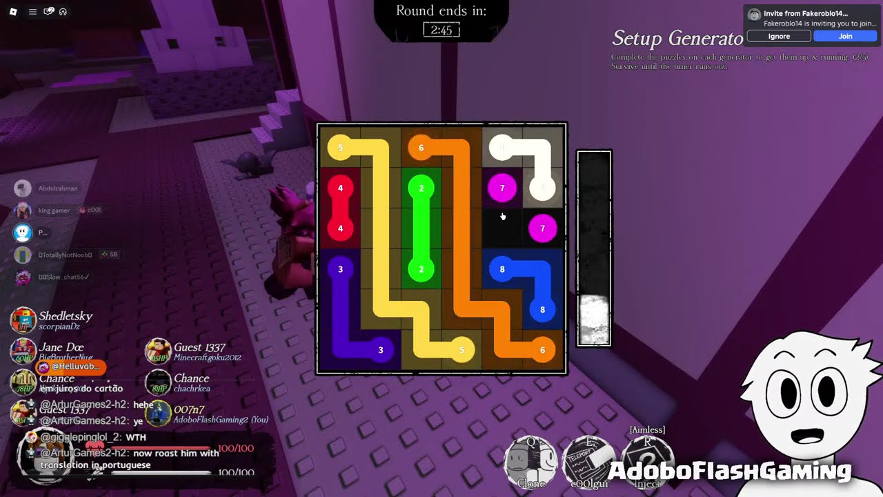 Roblox gaming with fans and podcast.