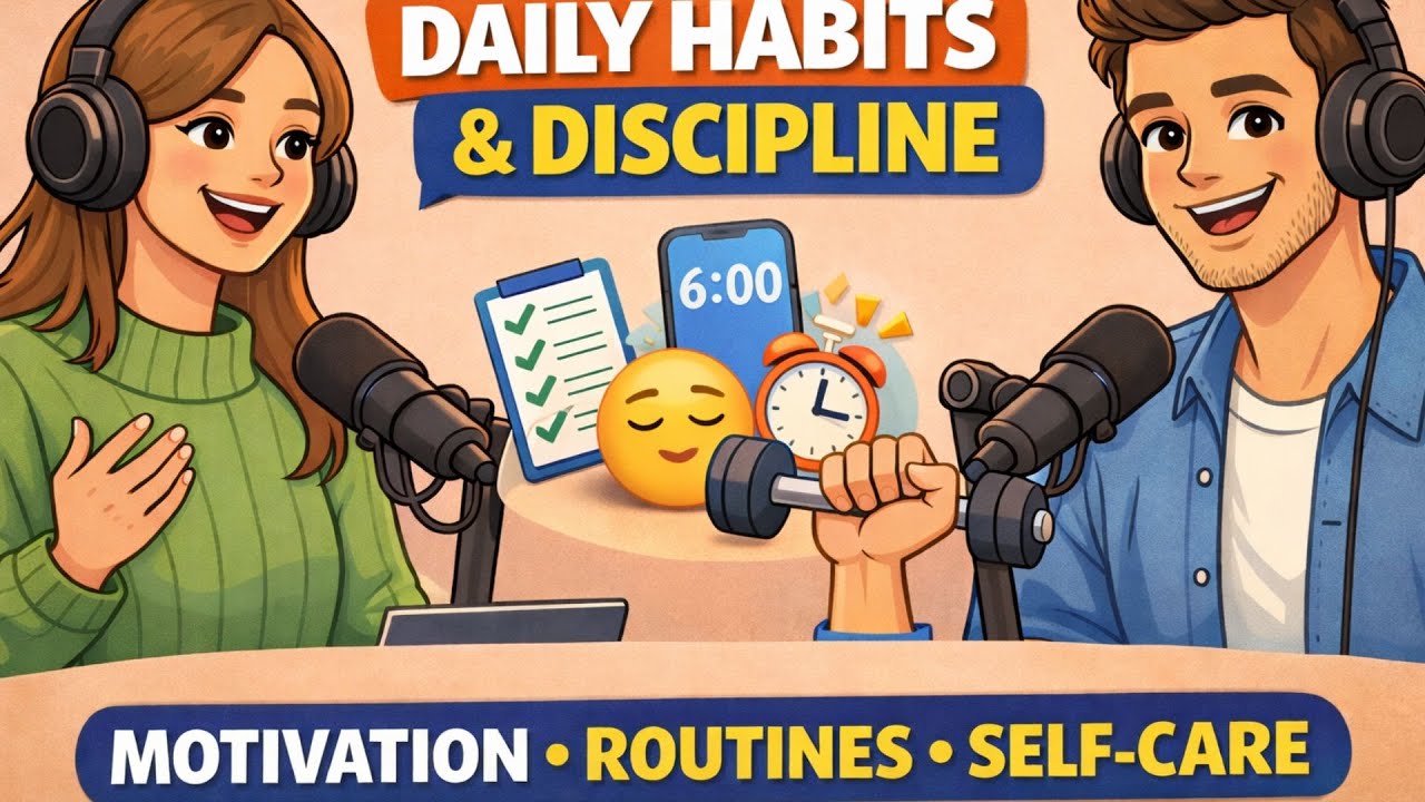 Daily Habits & Discipline | Learn English with Real Conversations