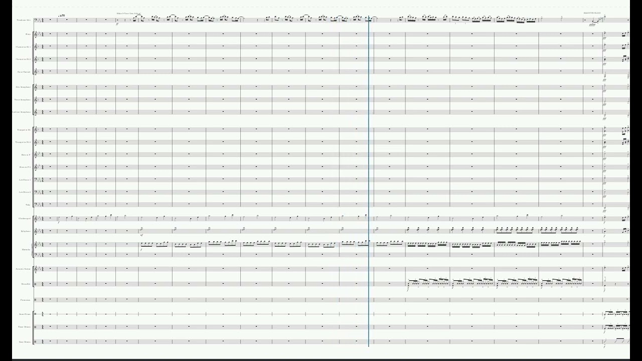 “Welcome To The Black Parade” by My Chemical Romance- Arranged For Marching Band