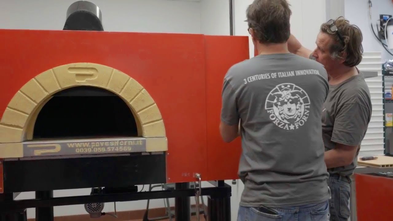 Pizza Oven Installation On Location