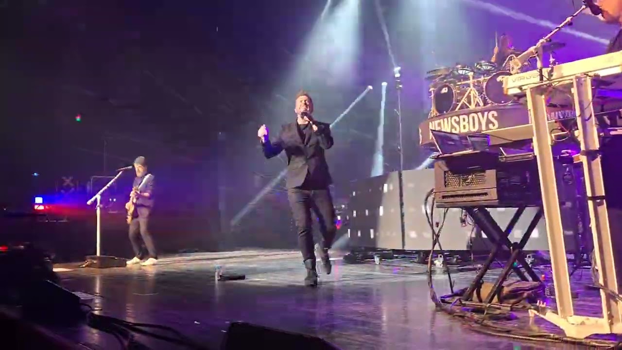 Newsboys Born Again with Rotating Drum Set!!!!!