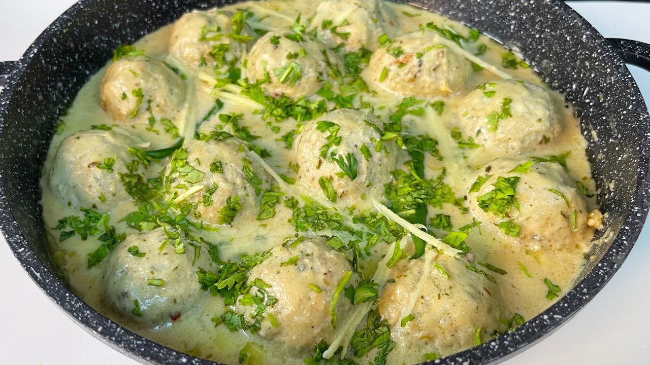 Afghani kofta Recipe | How to make Afghani kofta | Soft & Juicy Afghani Kofta Recipe