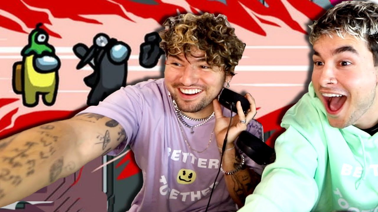 Our First Time Playing Among Us Together. (0 IQ Plays)