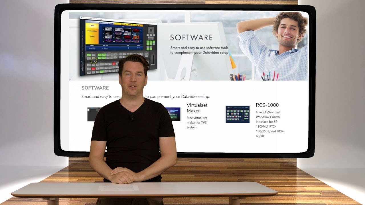 Datavideo's free to download software packages