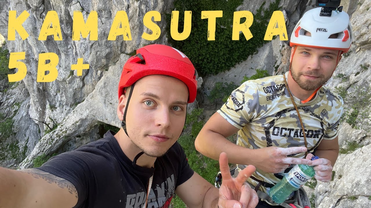 Paklenica, Kamasutra 5b+ 130m, Wspinaczka wielowyciągowa bolt | Chorwacja | Anica Kuk
